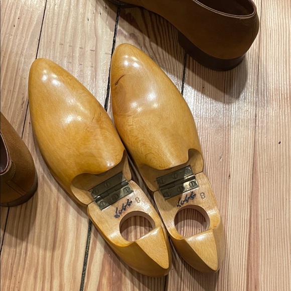 John Lobb Tan Suede Monk Strap Oxfords main image 6